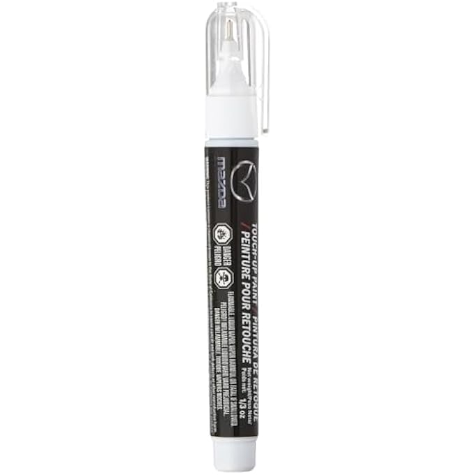 mazda GENUINE (0000-91-42M) TOUCH-UP PAINT - .44 FL. OZ, DEEP CRYSTAL BLUE - Image 1